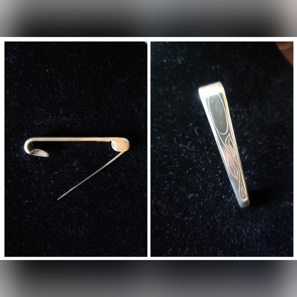 Vintage Napier Sterling Silver Diaper pin - Picture 9 of 9